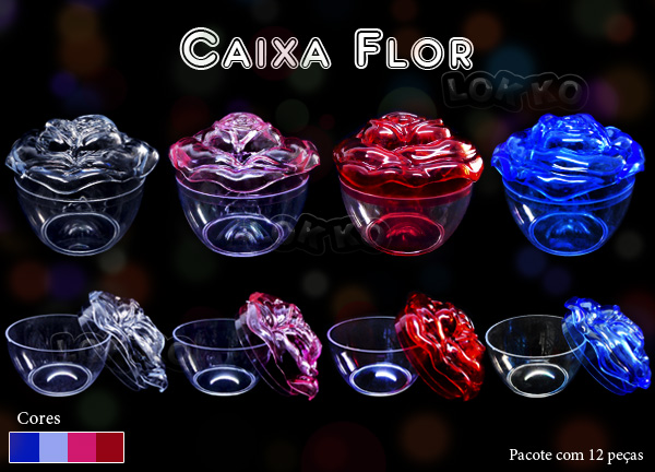 Lembrancinha Caixa Flor